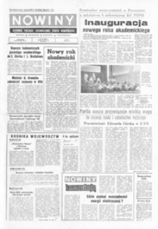 Nowiny : dziennik Polskiej Zjednoczonej Partii Robotniczej. 1977, nr 223-229, 231-248 (październik)