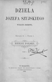 Dzieje Polski. T. 1