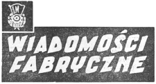 Wiadomości Fabryczne : organ Komitetu Zakładowego PZPR Wytwórni Sprzętu Komunikacyjnego im. J. Tkaczowa w Rzeszowie. 1960, R. 9, nr 34 (10-20 grudnia)