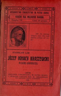 Józef Ignacy Kraszewski : pisarz i obywatel