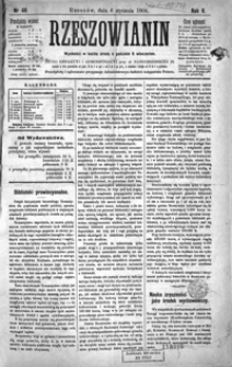 Rzeszowianin. 1904, R. 2, nr 46-49 (styczeń)