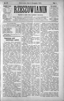 Rzeszowianin. 1903, R. 1, nr 37-40 (listopad)