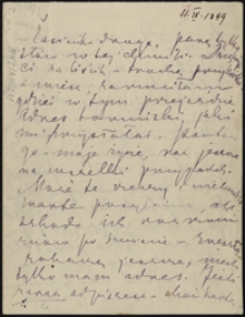 [List Marii Konopnickiej do córki Zofii, 15.04.1899]