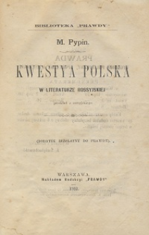 Kwestya polska w literaturze rosyjskiej