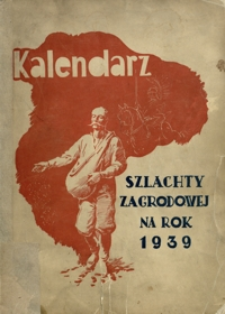 Kalendarz Szlachty Zagrodowej na rok 1939