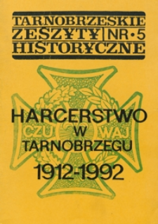 Tarnobrzeskie Zeszyty Historyczne. 1993, nr 5 (styczeń)