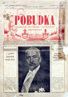 Pobudka : czasopismo społeczno-gospodarcze Podkarpacia. 1937, R. 3, nr 2 (luty)