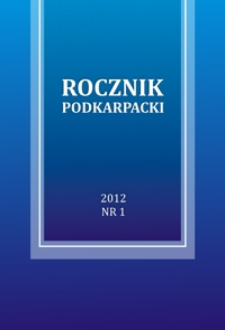 Rocznik Podkarpacki. 2012, nr 1