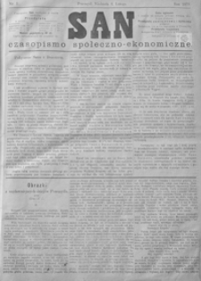 San : czasopismo społeczno-ekonomiczne. 1879, nr 5-8 (luty)