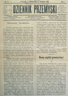 Dziennik Przemyski. 1905, R. 1, nr 2-16 (listopad)