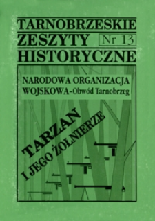 Tarnobrzeskie Zeszyty Historyczne. 1996, nr 13 (październik)