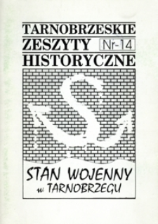 Tarnobrzeskie Zeszyty Historyczne. 1996, nr 14 (grudzień)