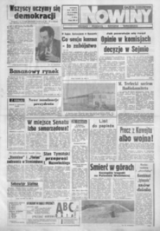 Nowiny : gazeta codzienna. 1990/1991, nr 264, nr 1-22 (grudzień / styczeń)