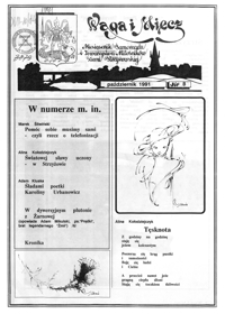 Waga i Miecz : miesięcznik Samorządu i Towarzystwa Miłośników Ziemi Strzyżowskiej. 1991, [R. 1], nr 8 (październik)