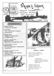 Waga i Miecz : miesięcznik Samorządu i Towarzystwa Miłośników Ziemi Strzyżowskiej. 1992, [R. 2], nr 5 (maj)