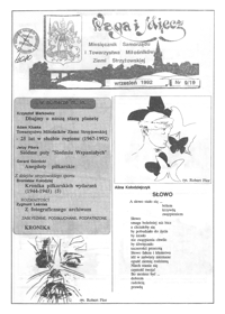 Waga i Miecz : miesięcznik Samorządu i Towarzystwa Miłośników Ziemi Strzyżowskiej. 1992, [R. 2], nr 9 (wrzesień)
