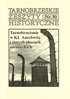 Tarnobrzeskie Zeszyty Historyczne. 2008, nr 30 (czerwiec)