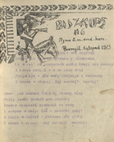 Biszkopt : pismo II m. druż. harc. 1925, nr 6 (listopad)